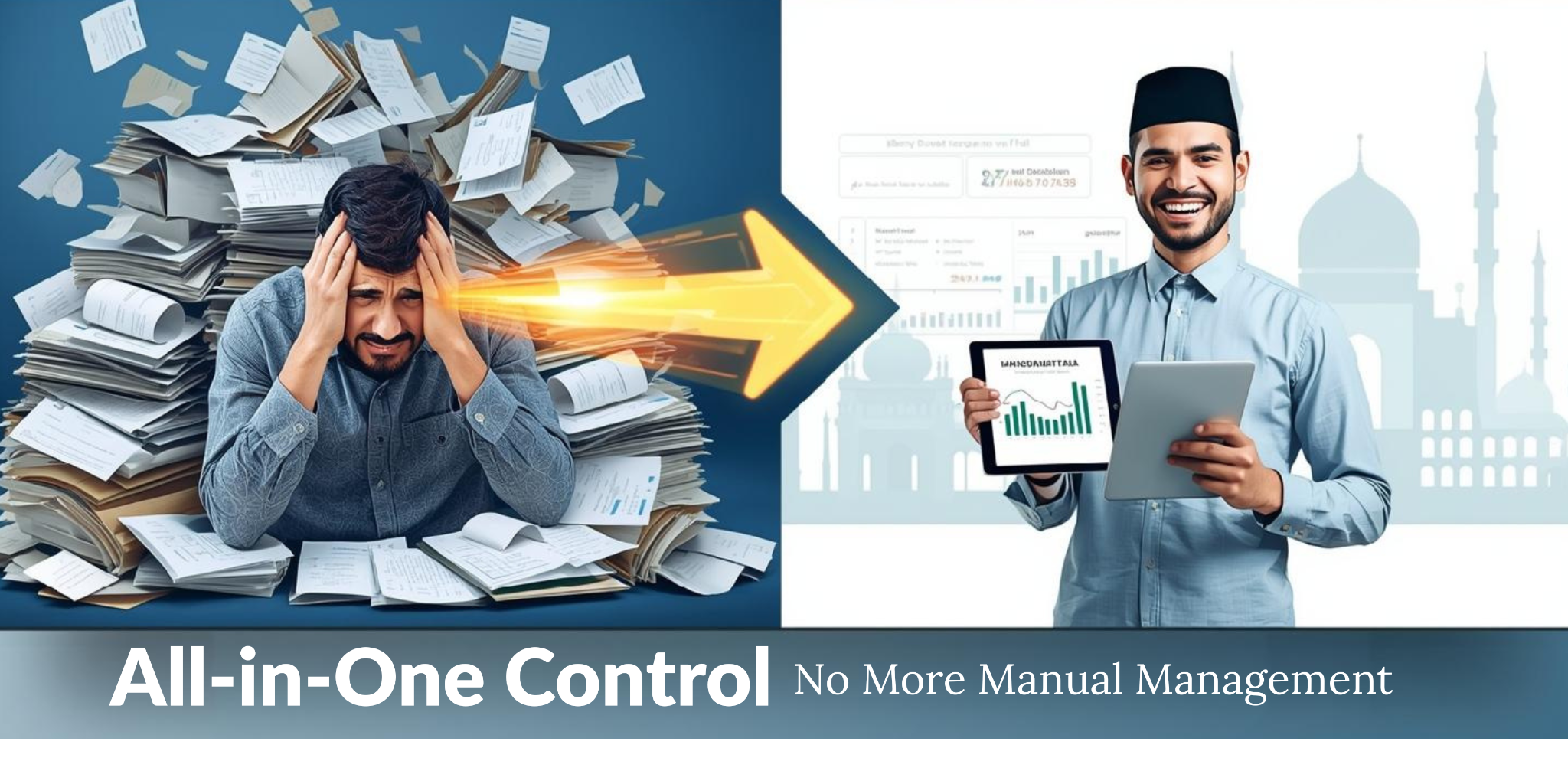 All‑in‑One Control — No More Manual Management